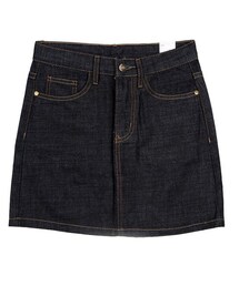 デニム生地Ａラインスカート(デニムスカート)
