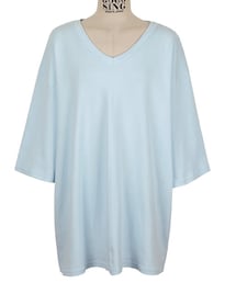 GOGOSING | パステルカラー・Ｖネックルーズフィット半袖Ｔシャツ(Tシャツ/カットソー)