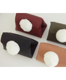ウサギポンポンバッグ(ショルダーバッグ)
