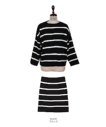 可愛いニットツーピース(スウェット)