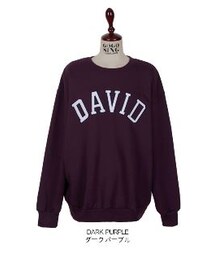  Davidパッチスウェット (スウェット)