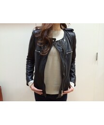 MARANT ETOILE | レザーライダースジャケット(ライダースジャケット)