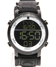 P01 | 【P01=プレイ】SUPER DIGITAL(アナログ腕時計)