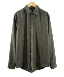 The essence by FRANK LEDER | SHIRT BROWN WOOL(シャツ/ブラウス)