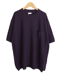 n-s | COTTON/SILK KNIT TEE(Tシャツ/カットソー)