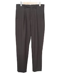 ETHOSENS | TUCK PANTS(スラックス)
