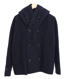my beautiful landlet | My Beautiful Landlet WOOL MOSSER COAT NAVY(その他アウター)