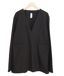 Edwina Horl | Edwina Horl V NECK LONG TEE DARK NAVY(その他トップス)