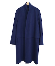 ETHOSENS | ETHOSENS WOOL COAT DARK BLUE(その他アウター)