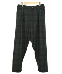 Henrik Vibskov | HENRIK VIBSKOV RAIN CHAIN PANTS GREEN CHECK(その他パンツ)
