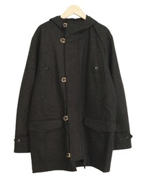 FRANK LEDER | FRANK LEDER LODEN WOOL COAT BLACK(その他アウター)