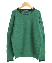 ohta | ohta SWEATER GREEN(ニット/セーター)