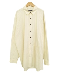 my beautiful landlet | My Beautiful Landlet STRIPE LONG SHIRTS OFF WHITE(シャツ/ブラウス)