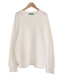 ohta | ohta SWEATER WHITE(ニット/セーター)