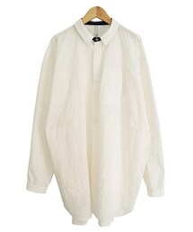 ohta PULLOVER SHIRT WHITE(シャツ/ブラウス)