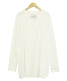 FFIXXED STUDIOS | FFIXXED STUDIOS CROSS OVER SHIRT WHITE(シャツ/ブラウス)