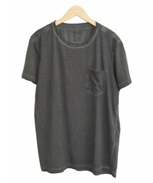OSKLEN | OSKLEN POCKET TEE BLACK DYED(Tシャツ/カットソー)