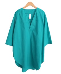 Edwina Horl | Edwina Horl V-NECK TEE GREEN(Tシャツ/カットソー)