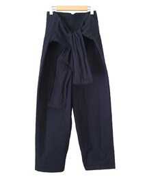 ohta | ohta SHIBARI PANTS NAVY(その他パンツ)