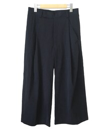 my beautiful landlet | My Beautiful Landlet WIDE CROPPED PANTS NAVY(その他パンツ)