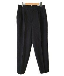 ESSAY P-2 BLACK (COTTON)(スラックス)