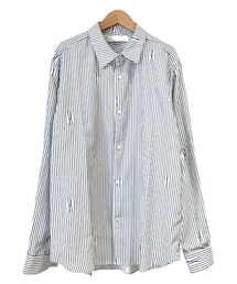  ETHOSENS STRIPE SHIRT SACHS(シャツ/ブラウス)