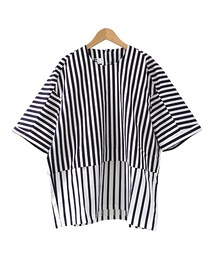 GOETZE TOM NAVY STRIPE(Tシャツ/カットソー)