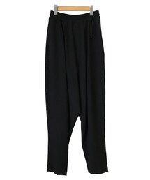My Beautiful Landlet TWILL WOOL TAPERED PANTS BLACK(その他パンツ)