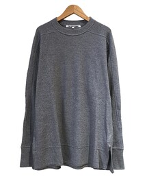 tim. long sleeve tee TOP GREY(ニット/セーター)
