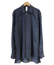 Edwina Horl BUTTON DOWN SHIRT NAVY(シャツ/ブラウス)