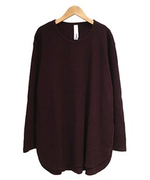 Edwina Horl LONG SLEEVE TEE SHIRTS BROWN(Tシャツ/カットソー)