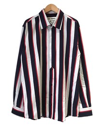 HENRIK VIBSKOV 4Ever Shirt BLUE HAIRY STRIPE(シャツ/ブラウス)