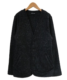 FRANK LEDER NEP HERRINGBONE WOOL CARDIGAN COL.39(カーディガン/ボレロ)