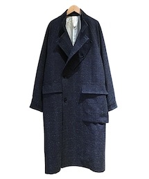 Edwina Horl STAND COLLAR COAT G.NAVY(その他アウター)