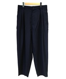 house of the very island's LOOSE CUT TROUSERS DARKBLUE(スラックス)