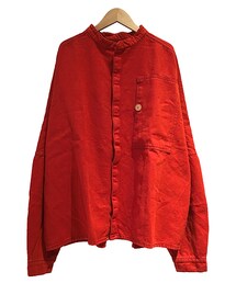ANNTIAN SHIRT GARMENT DYE ORANGE(シャツ/ブラウス)