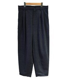  | house of the very island's LOOSE CUT TROUSERS BLUEGREY(スラックス)