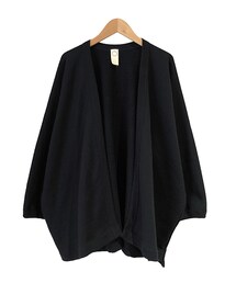O project SWEAT CARDIGAN BLACK(カーディガン/ボレロ)