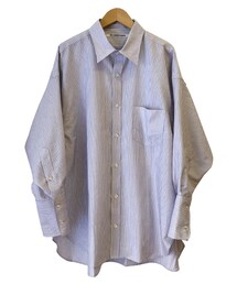  | tim. regular collar shirt WHITE STRIPE(シャツ/ブラウス)