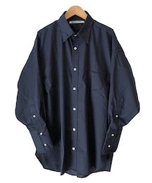 tim. regular collar shirt NAVY(シャツ/ブラウス)