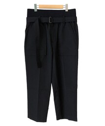 FFIXXED STUDIOS CROPPED TROUSER BLACK(その他パンツ)