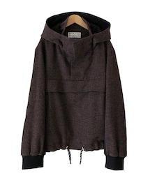 FFIXXED STUDIOS DOUBLE ANORAK RUST DARK BLUE MELANGE(その他アウター)