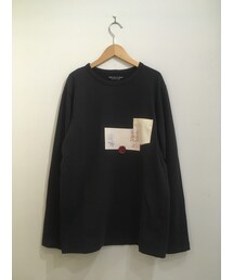 FIRST DAY OF ISSUE GERMAN JERSEY POCKET SWEAT BLACK(Tシャツ/カットソー)