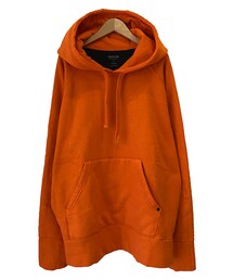 OSKLEN RAGLAN SLEEVE HOODIE ORANGE(パーカー)