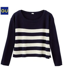 GU | ボーダーニット(ニット/セーター)