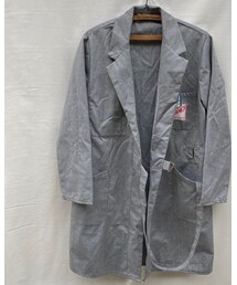 VINTAGE | DEADSTOCK フレンチ ワーク タイロッケン コート 44 コットンツイル(ステンカラーコート)