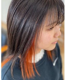 インナーカラーオレンジ📸 | その他