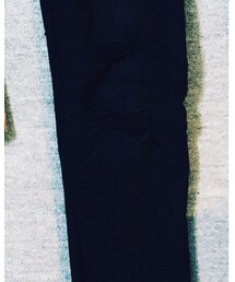 H&M | ダメージデニム(デニムパンツ)