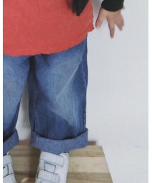 阔腿裤 | デニムパンツ