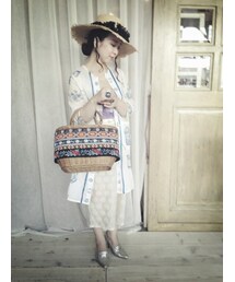 les Briqu’a braque | Les Briqu'a* braque 陶磁器プリントコート(その他アウター)